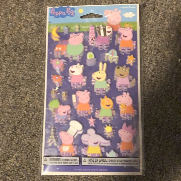 Kids Peppa Pig 56 Stickers Brand New - Picture 2 of 7